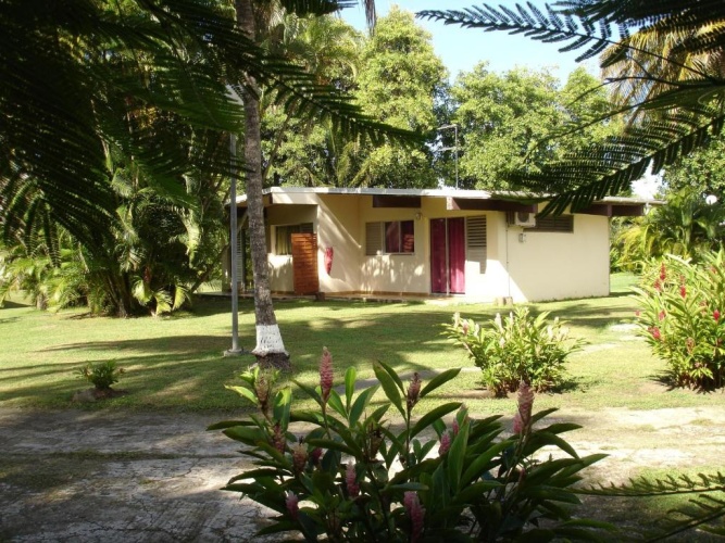 Bungalow with garden view