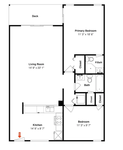 2 Bedrooms Standard room