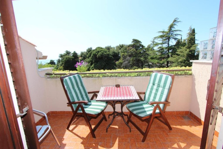 Standard Double room with balcony and with sea view