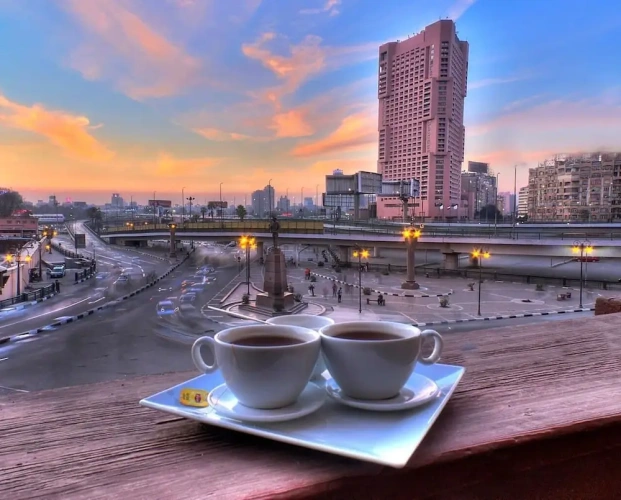 Standard Double room with balcony and with city view