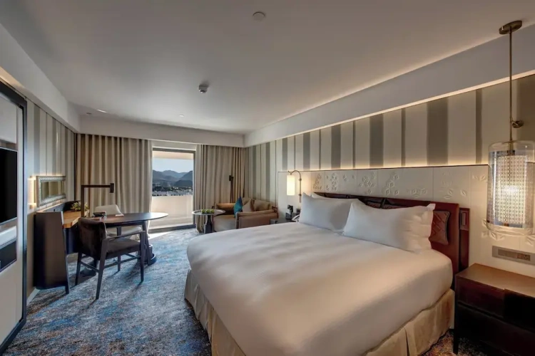 Double room with balcony and with city view