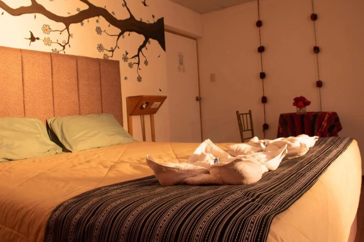 Valle verde, Hostel & camping