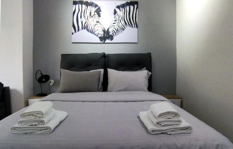 Care's studio apartment