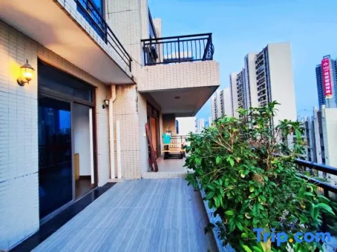 Outside
