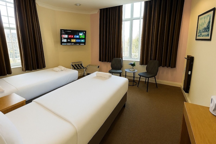 Deluxe Twin room with sea view