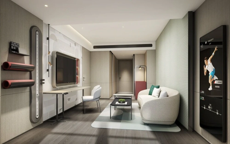 Guest rooms