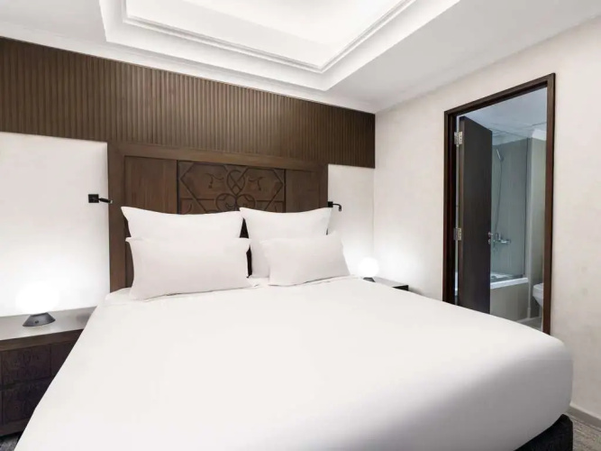 Deluxe Presidential Quadruple Suite Haram Courtyard View