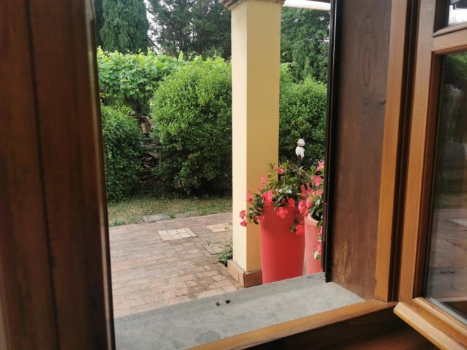 Outside