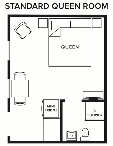 Standard Double Basement room