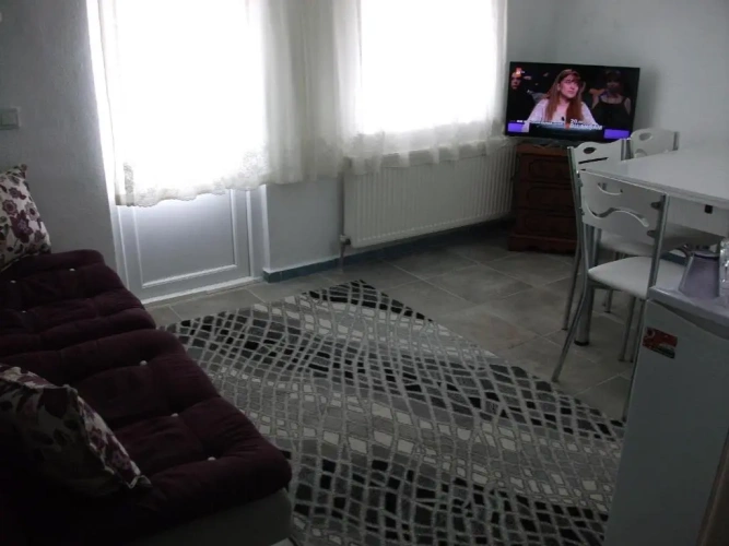 Apartment with balcony and with garden view