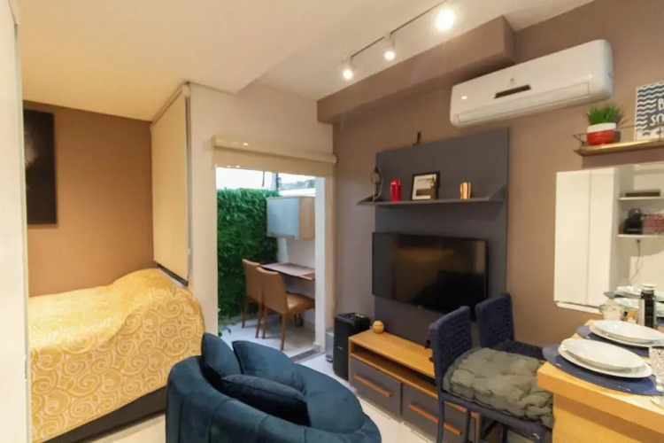 Studio Completo Pet-friendly pr Ximo ao Allianz