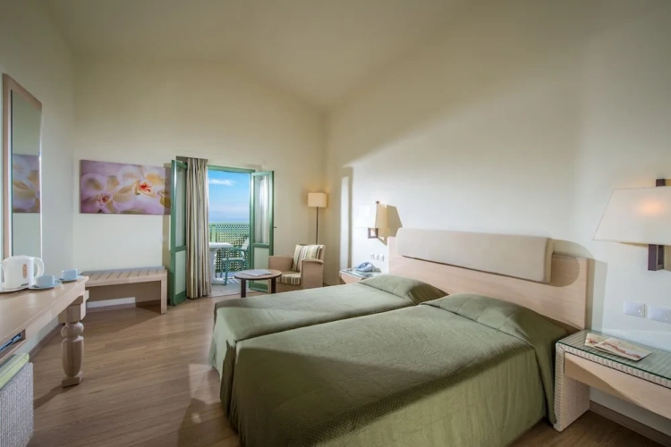 Twin room with garden view