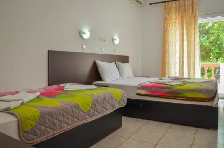 Standard Quadruple room with balcony and with view