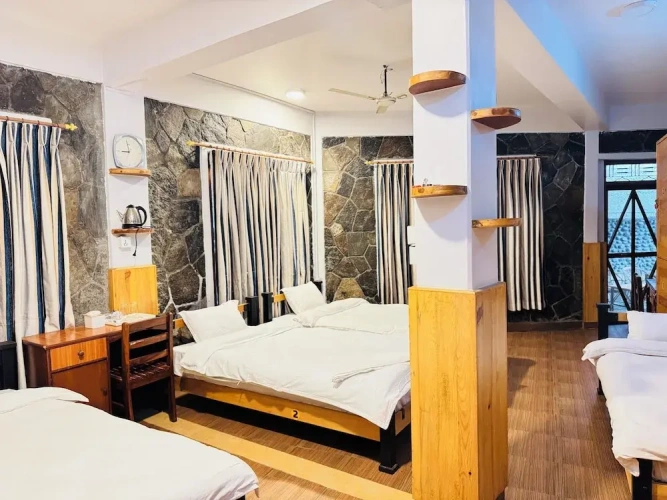 Standard Quadruple room with balcony