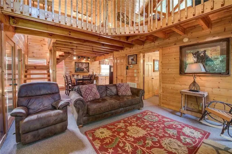 Creekside Romance - One Bedroom Cabin