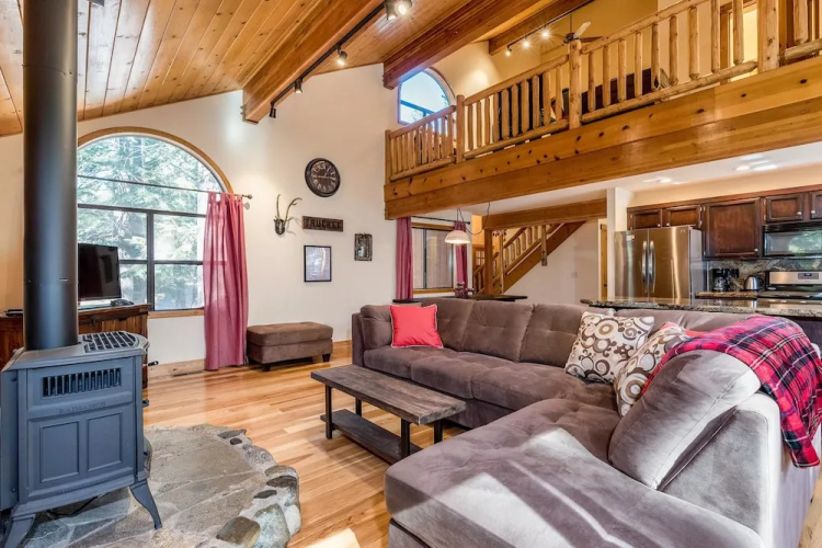 Snowmass Log House on the River by RedAwning