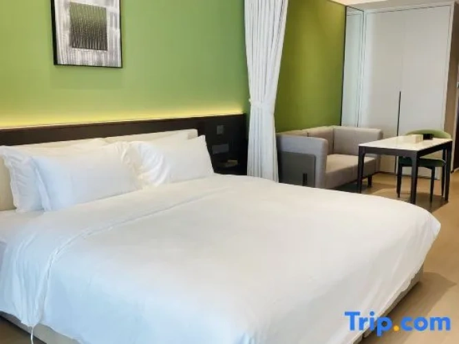 1 Bedroom Standard Double room with city view