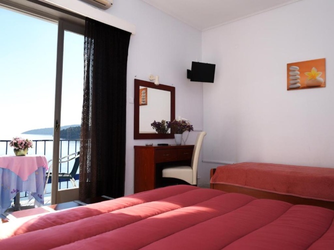 Standard Double room with sea view