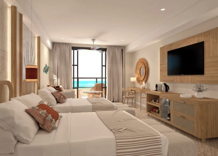 Double Club Junior Suite with ocean view