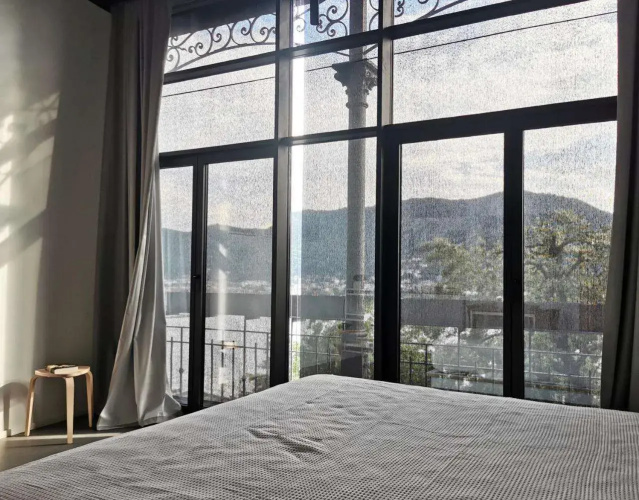 Veranda lake view