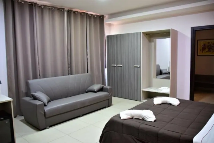 Standard Quadruple room with balcony