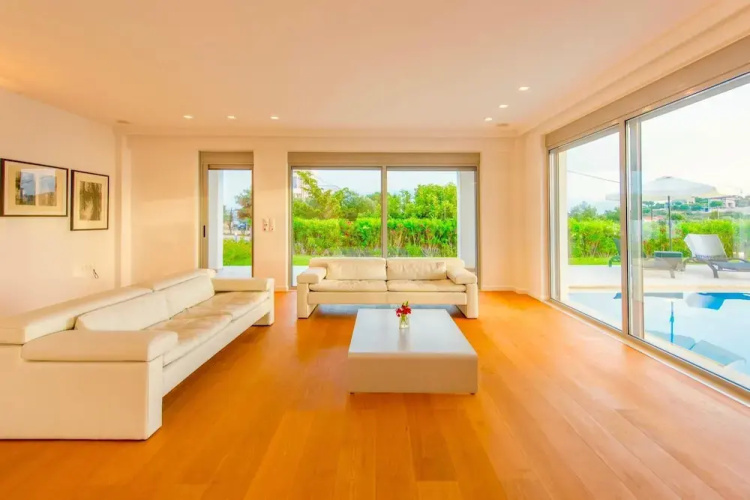 Pool Villa Stella Crete 500m From sea