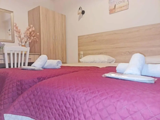 Standard Double room with balcony and with view