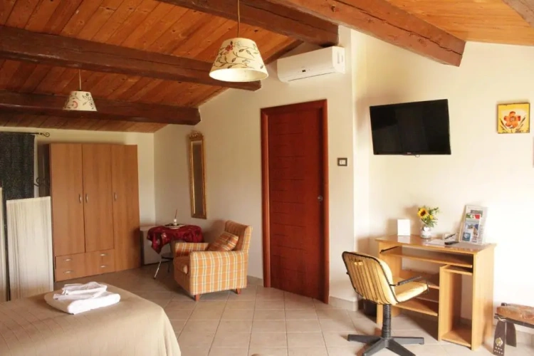 Standard Double room with balcony and with view