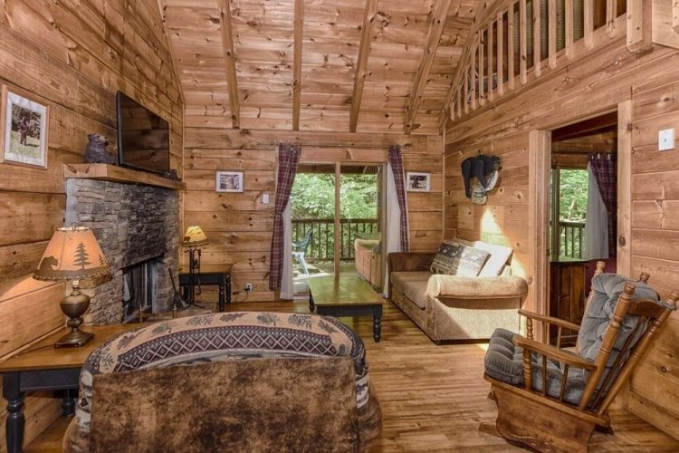Whisper Creek 2 Bedroom Cabin by RedAwning