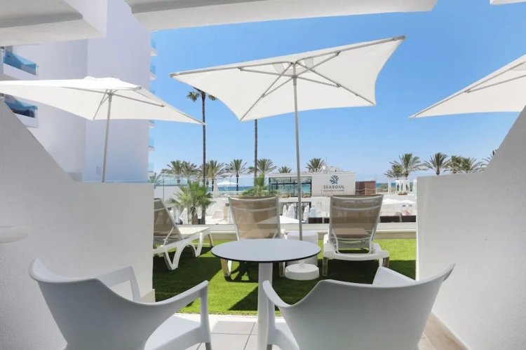 Premium Terrace Double room with pool view