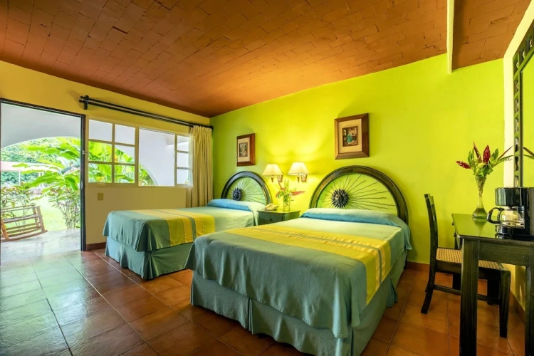 Superior room with balcony and with view