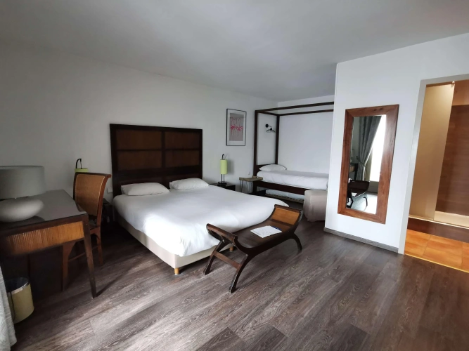 Guest rooms