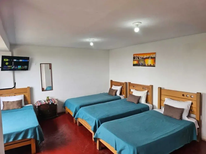 Standard Quadruple room with balcony