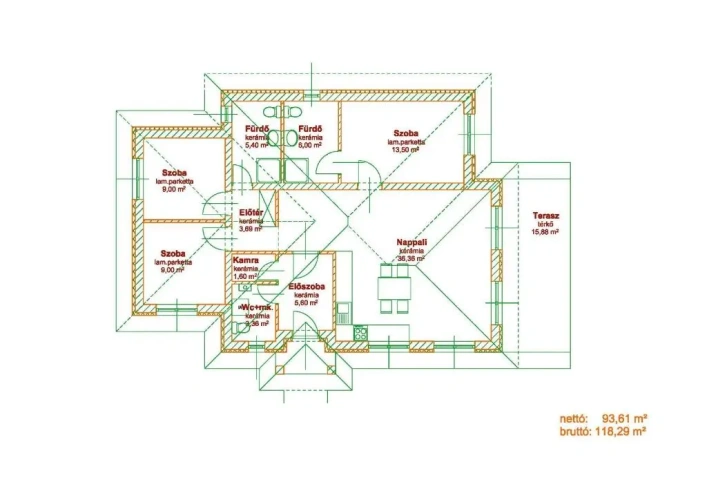 3 Bedrooms Apartment