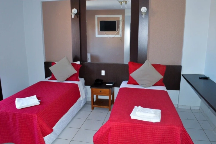 Standard Twin room with city view