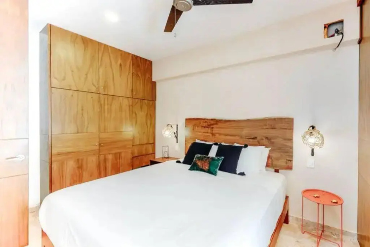 103 Amena Stylish 1BR APT 5min to the BEACH (GYM)