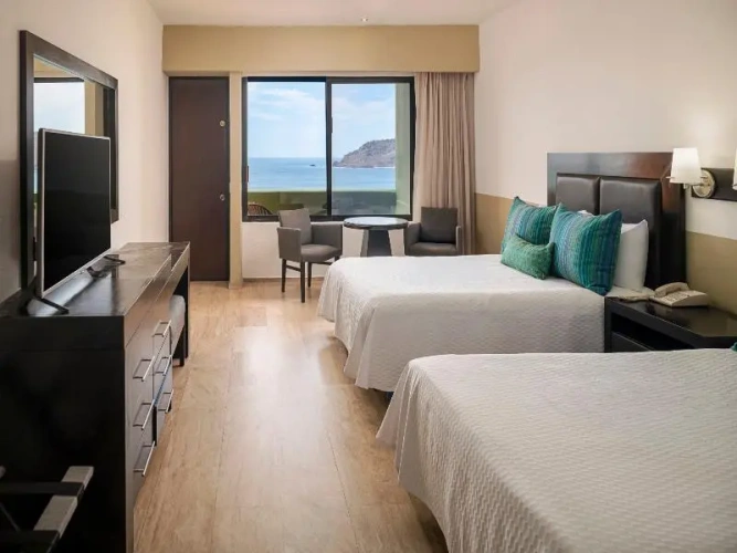 Standard Double room with balcony and with sea view