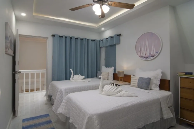 1 Bedroom Standard Cottage with balcony and with garden view