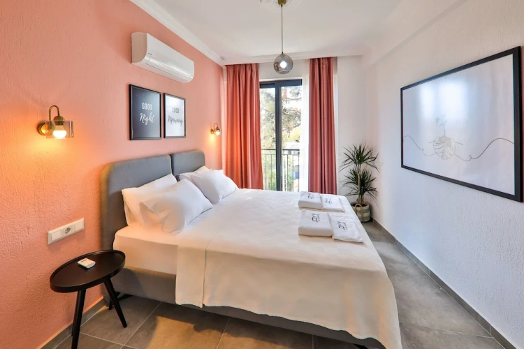 2 Bedrooms Standard Family Duplex room with balcony and with mountain view