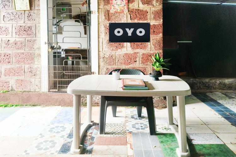 Outside