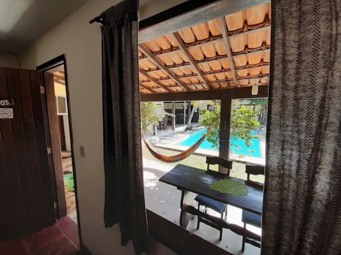 Standard Quadruple room with pool view