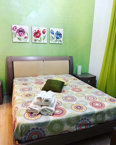 Deluxe Double room with balcony and with garden view