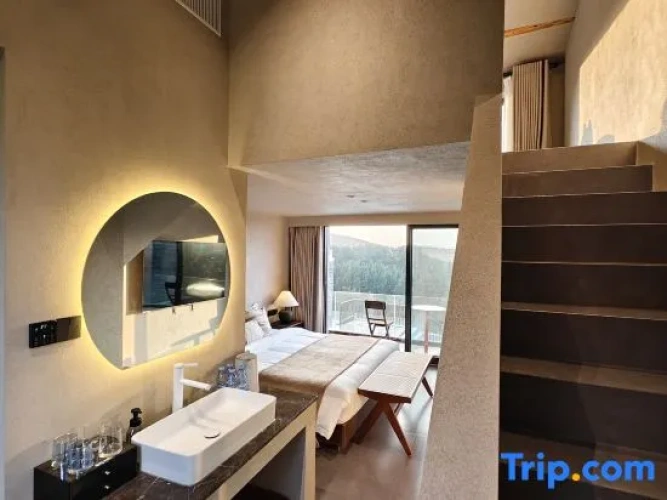 Standard Double Duplex room with sea view