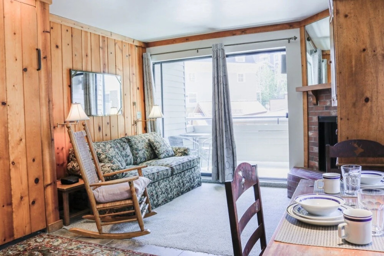 Ski Lodge Studio Studio Bedroom Condo by RedAwning