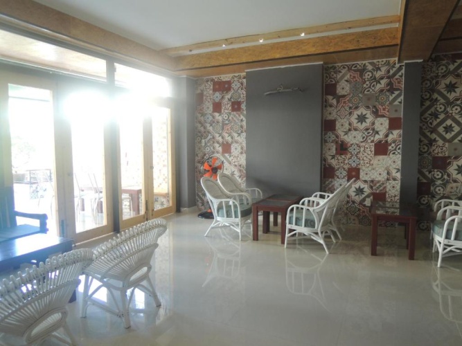 Studio with balcony