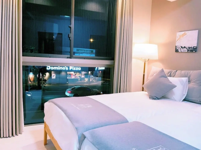 Deluxe Twin Apartment with city view