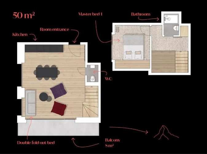 Double Penthouse Apartment