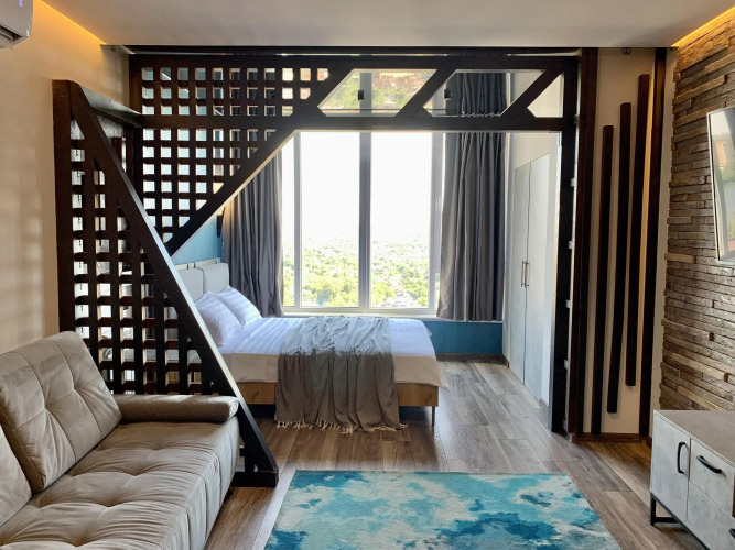 Фотография номера квартиры Апартаменты Студия с панорамным видом на Северную дамбу