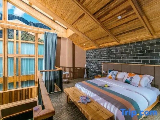 Standard Double Duplex room with sunset view