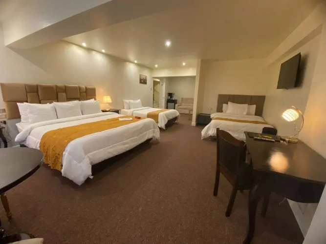 Deluxe Triple room with city view